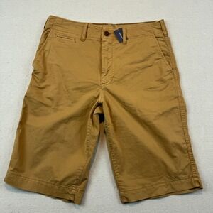 American Eagle 30 Shorts Mens Khaki Ne(x)t Level Flex Longer Length Tan